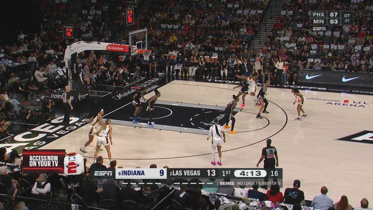 Aliyah Boston Posts 10 points & 13 rebounds vs. Las Vegas Aces