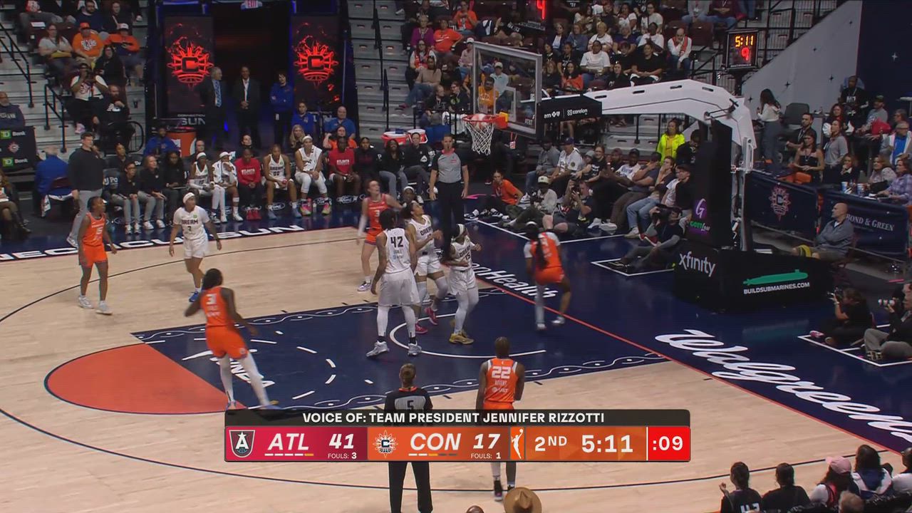 Aneesah Morrow Posts 11 points & 10 rebounds vs. Atlanta Dream