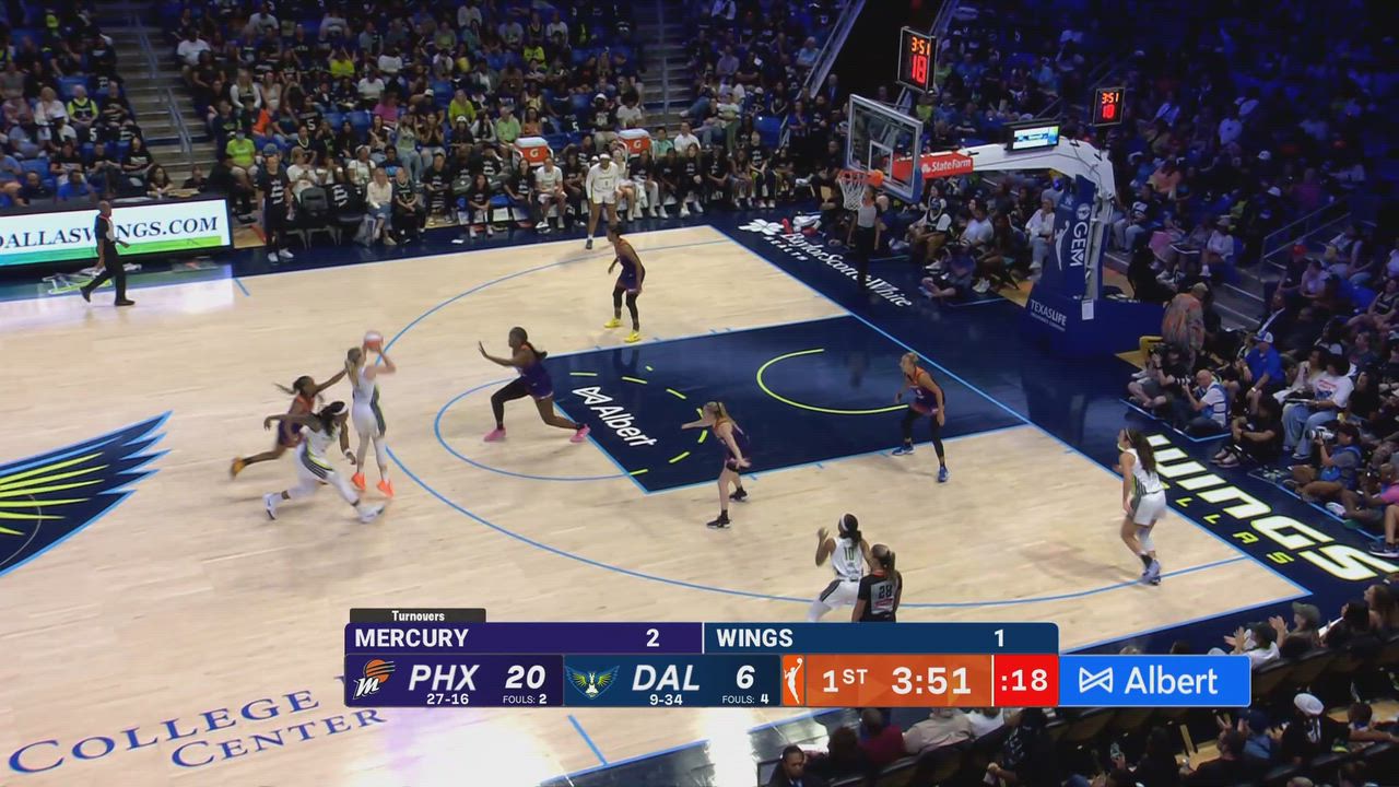 Paige Bueckers with 24 Points vs. Phoenix Mercury