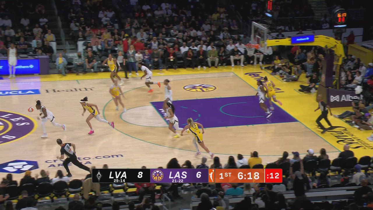 Las Vegas Aces Top Plays vs. Los Angeles Sparks