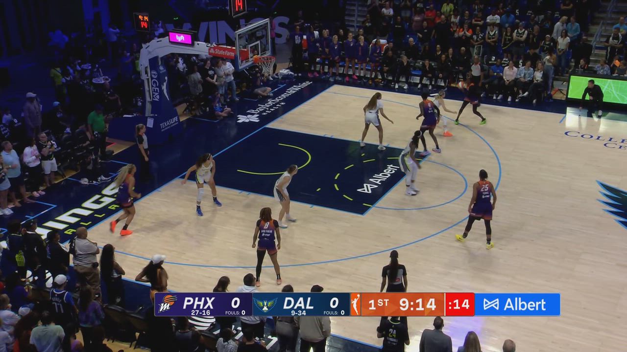 Phoenix Mercury Top Plays vs. Dallas Wings