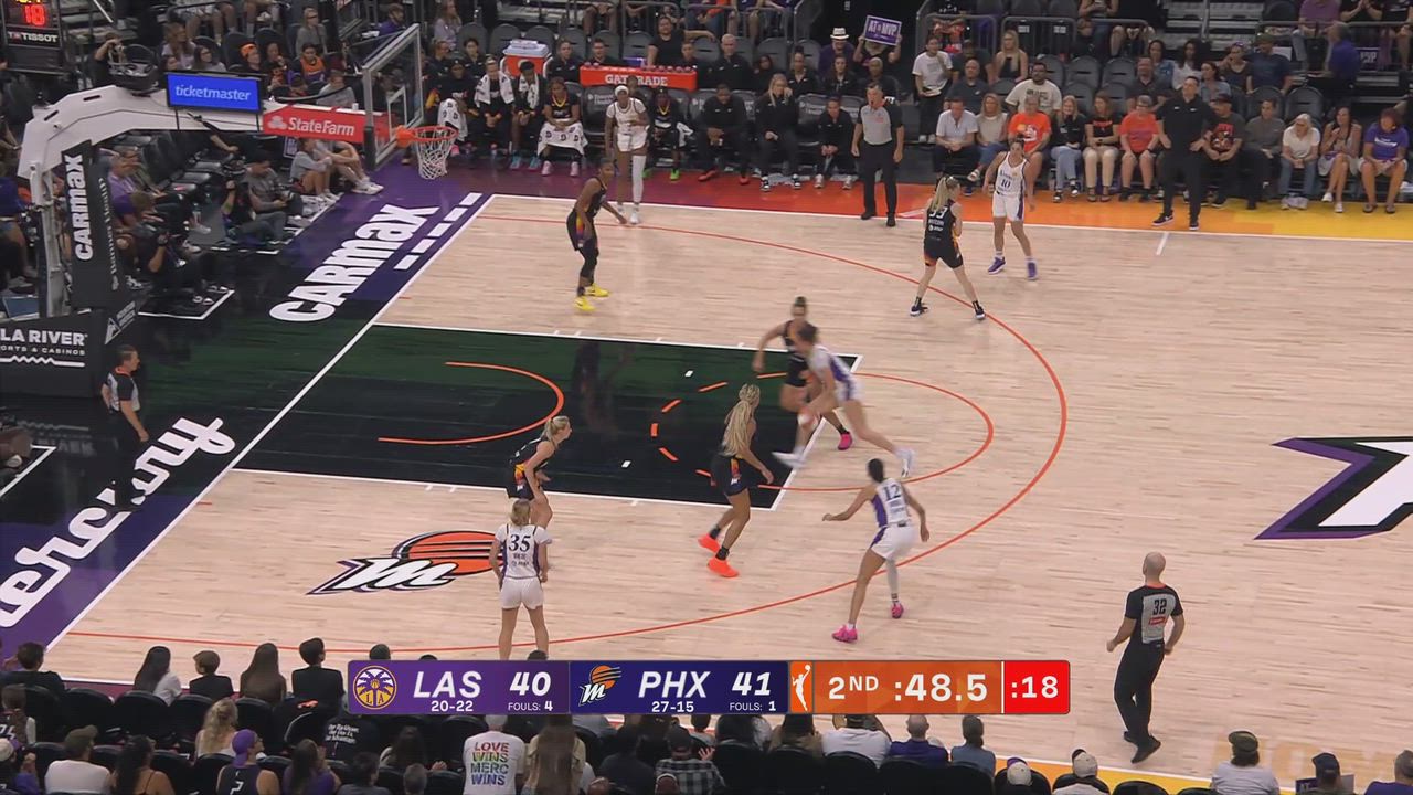 Dearica Hamby with 25 Points vs. Phoenix Mercury