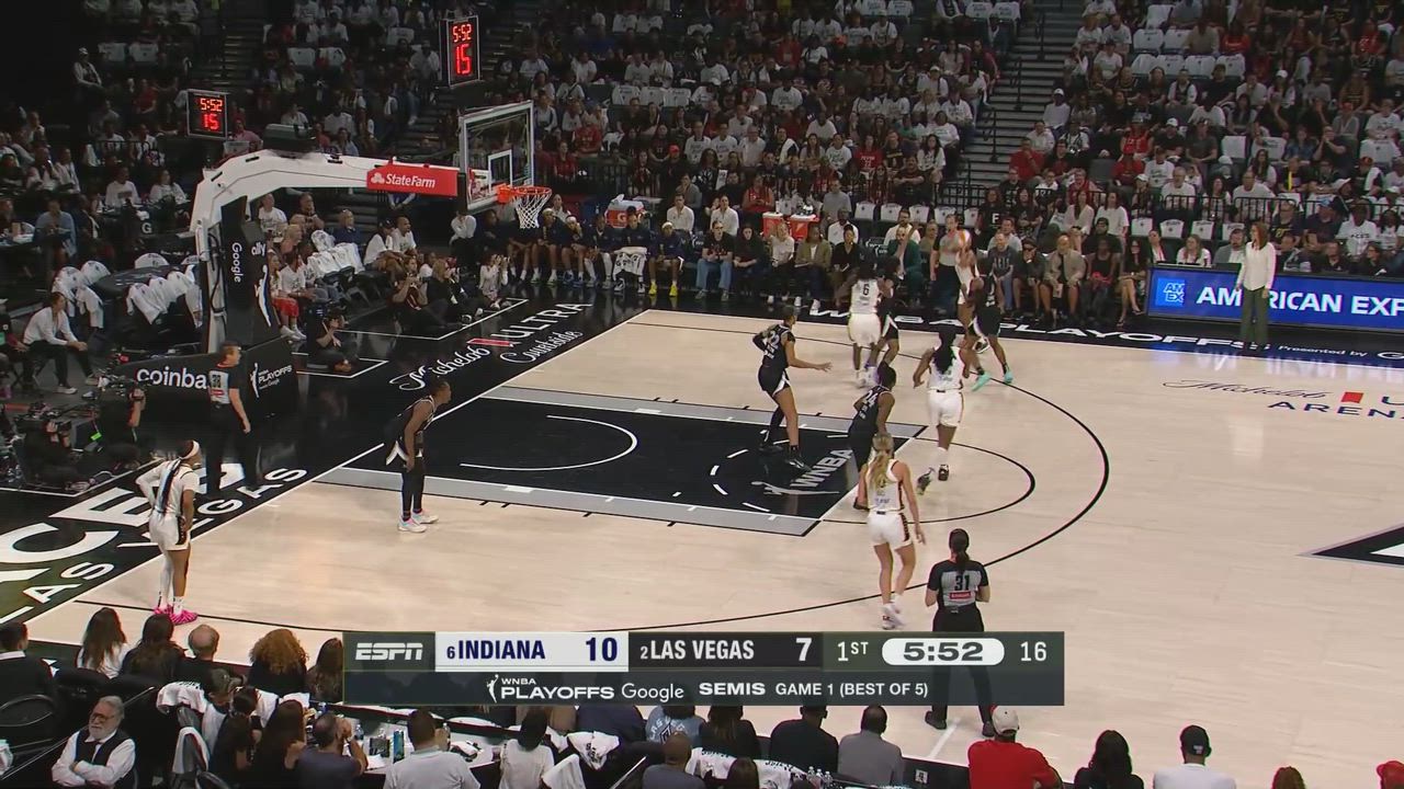 Kelsey Mitchell with 34 Points vs. Las Vegas Aces
