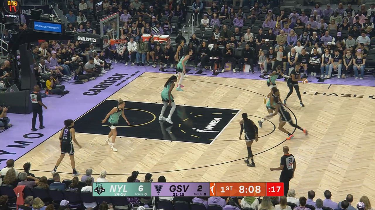 Temi Fagbenle with 16 Points vs. New York Liberty