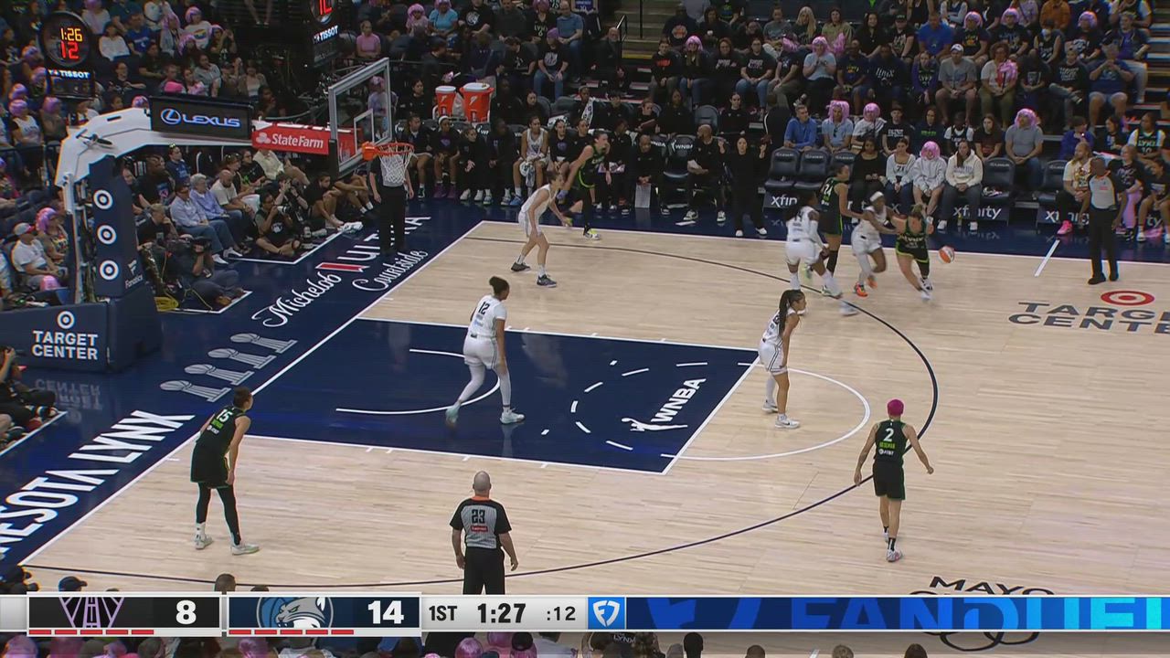 Natisha Hiedeman with 21 Points vs. Golden State Valkyries