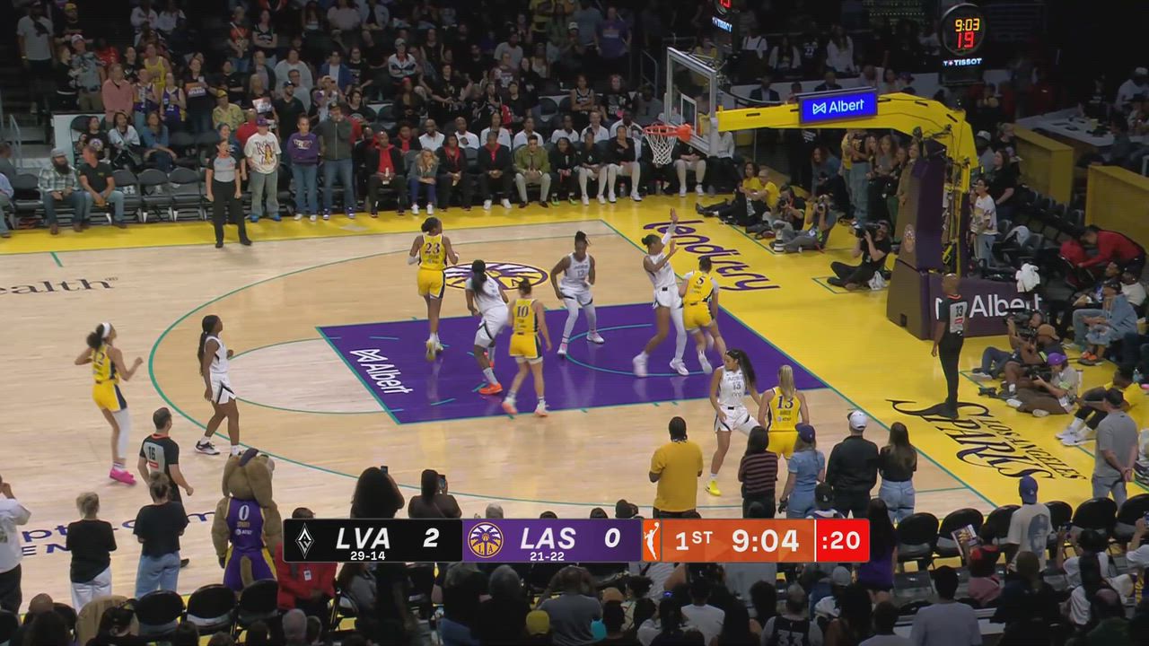 Dearica Hamby with 15 Points vs. Las Vegas Aces