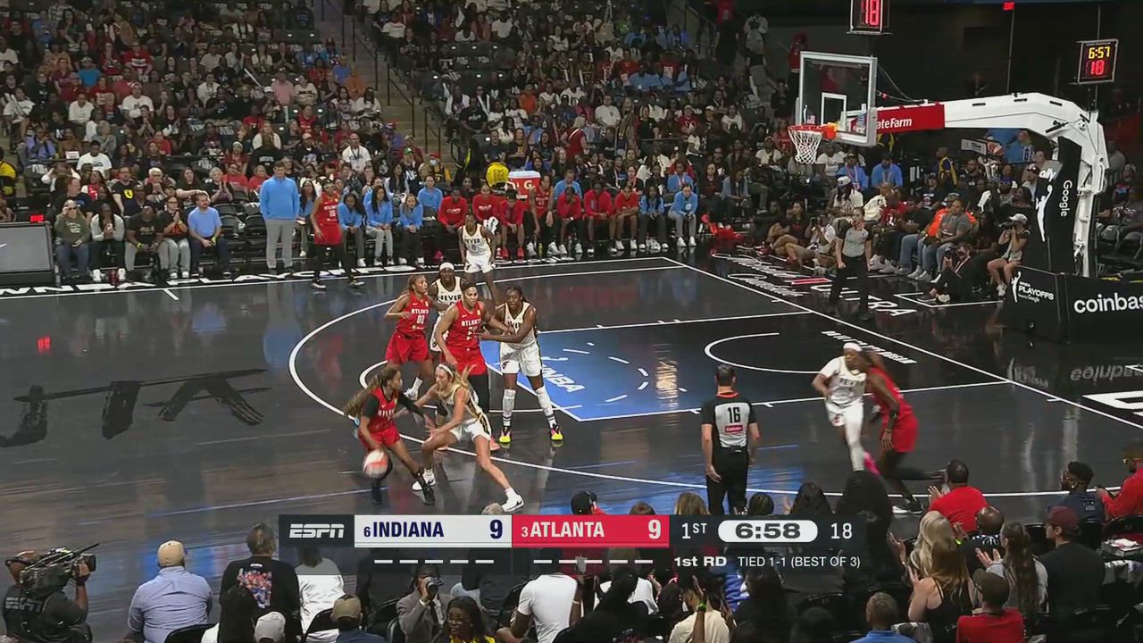 Jordin Canada with 18 Points vs. Indiana Fever