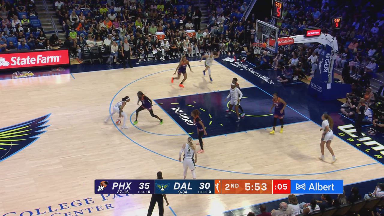 What a play by Aziaha James!