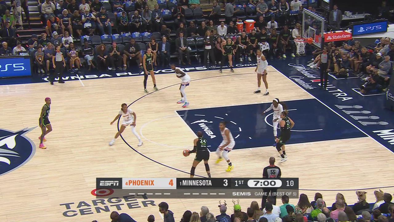 Kayla McBride with 21 Points vs. Phoenix Mercury