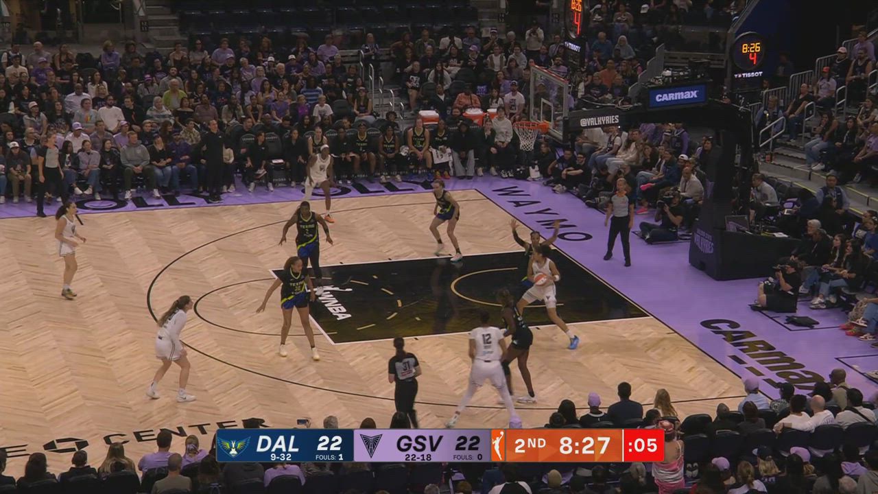 Janelle Salaün with 19 Points vs. Dallas Wings
