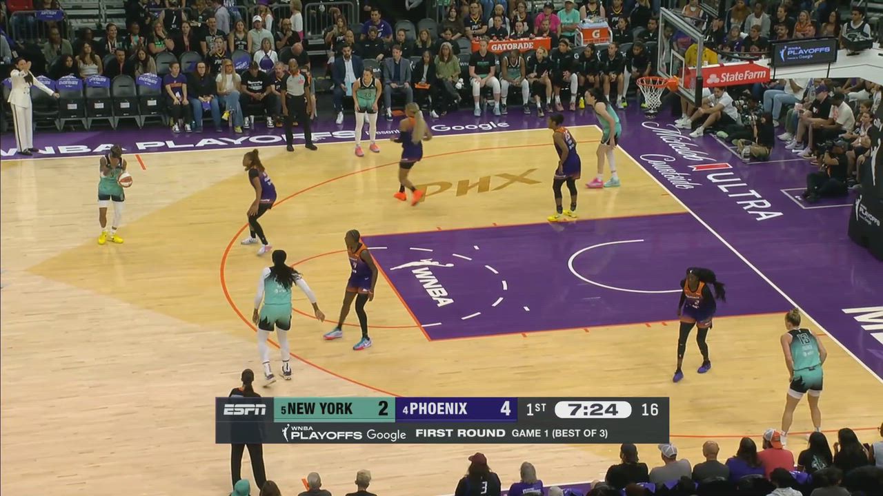 Natasha Cloud with 23 Points vs. Phoenix Mercury