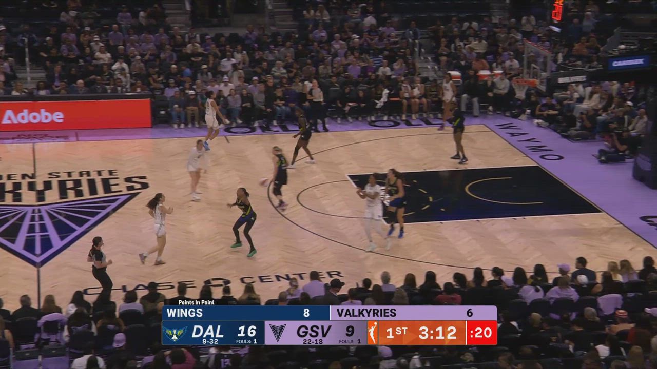Carla Leite with 15 Points vs. Dallas Wings