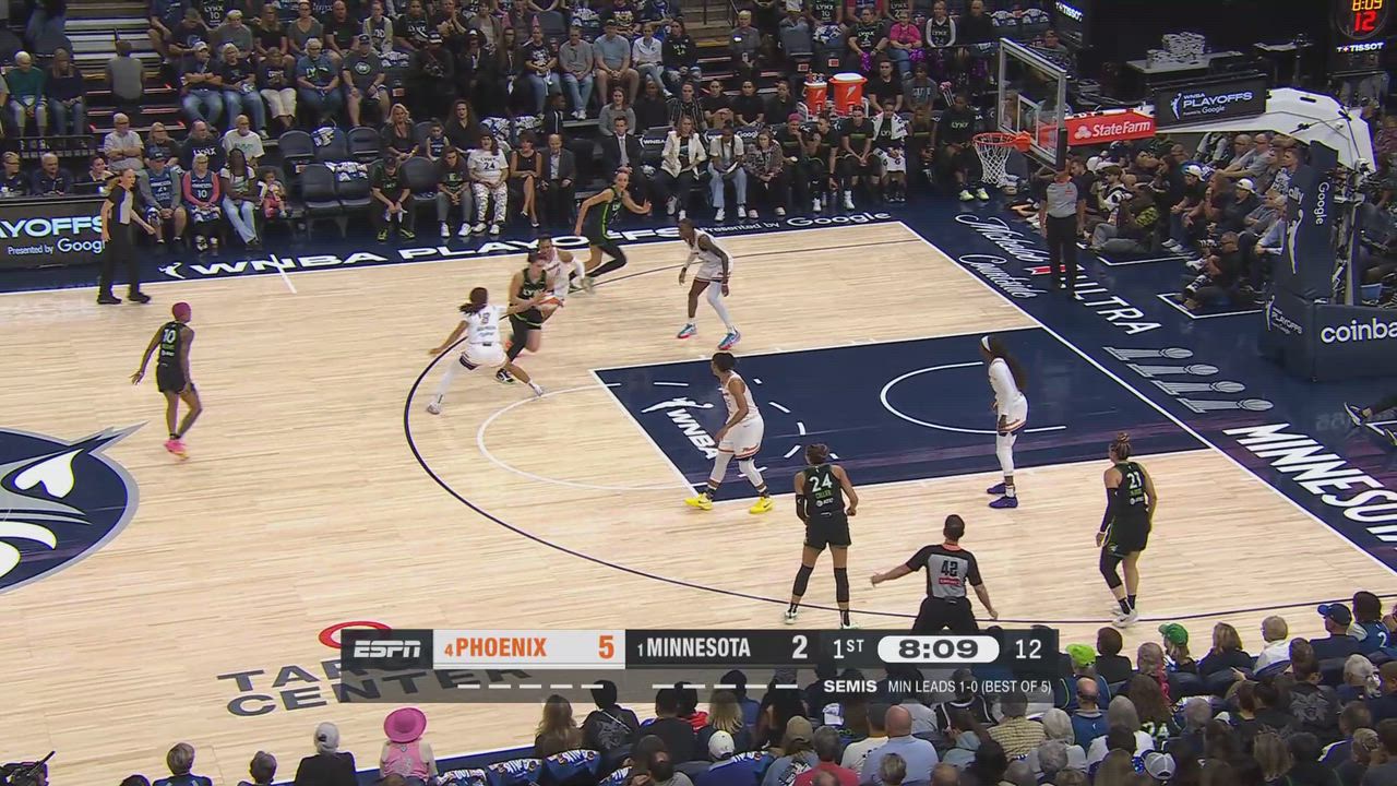Courtney Williams with 20 Points vs. Phoenix Mercury