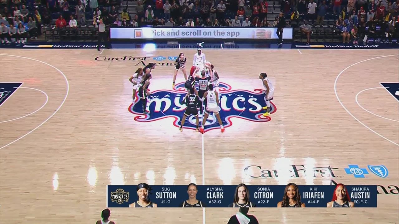 Washington Mystics vs. Phoenix Mercury - Game Highlights