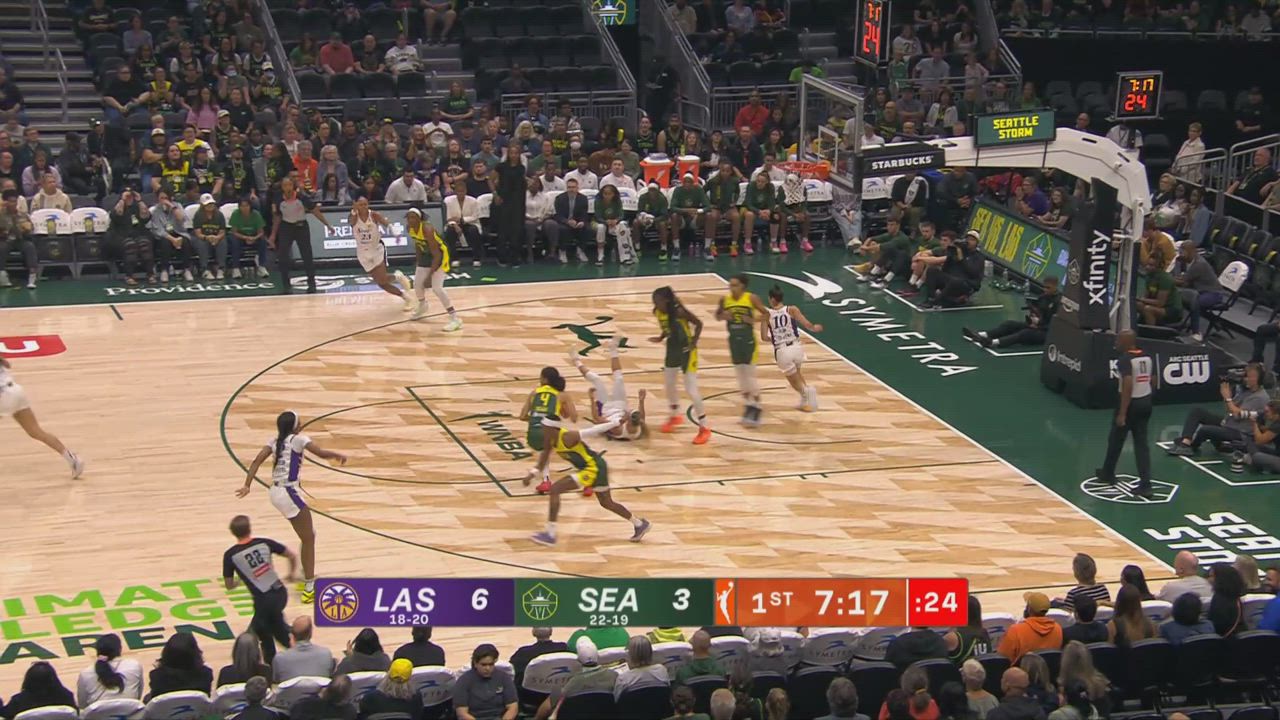 Seattle Storm Top Plays vs. Los Angeles Sparks