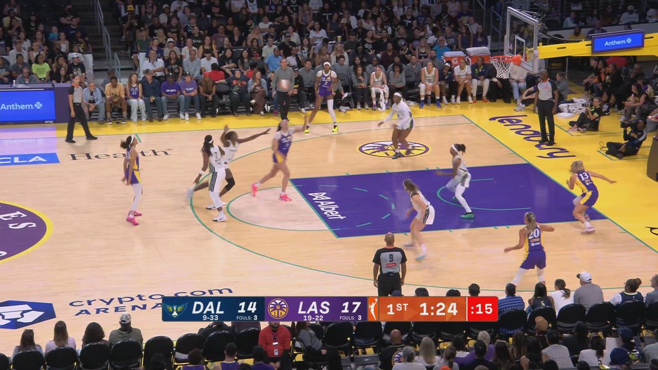 Dearica Hamby with 15 Points vs. Dallas Wings