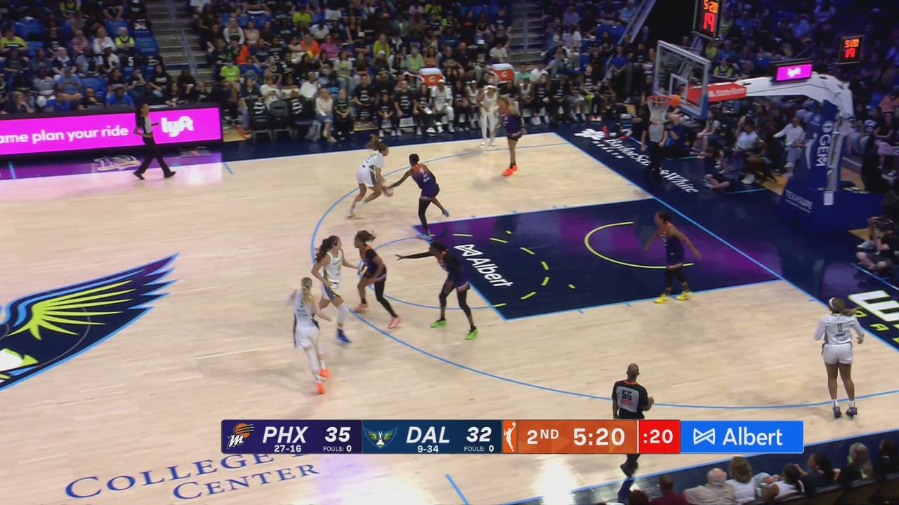 Amy Okonkwo with 20 Points vs. Phoenix Mercury