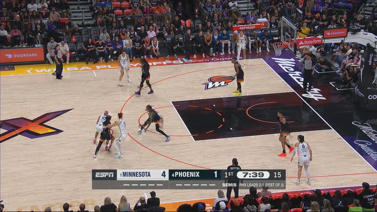 Courtney Williams with 20 Points vs. Phoenix Mercury