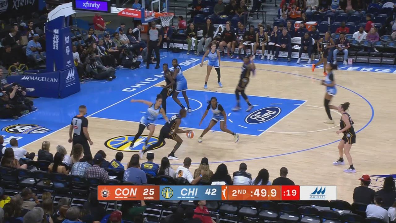 Saniya Rivers with 16 Points vs. Chicago Sky