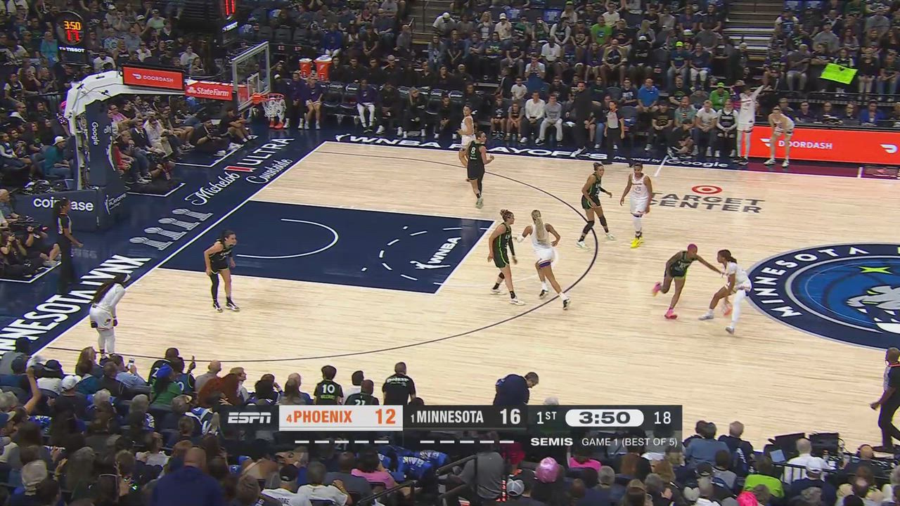 Kahleah Copper with 22 Points vs. Minnesota Lynx