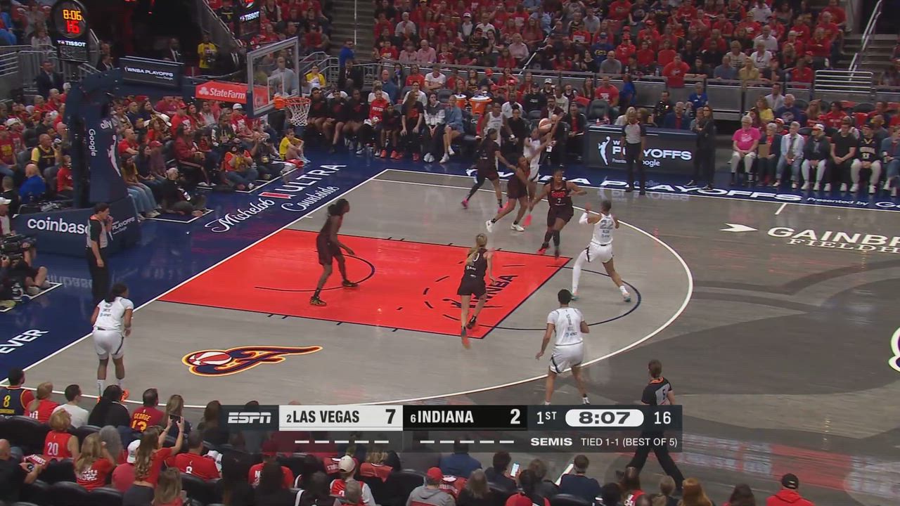 Lexie Hull Posts 16 points & 10 rebounds vs. Las Vegas Aces