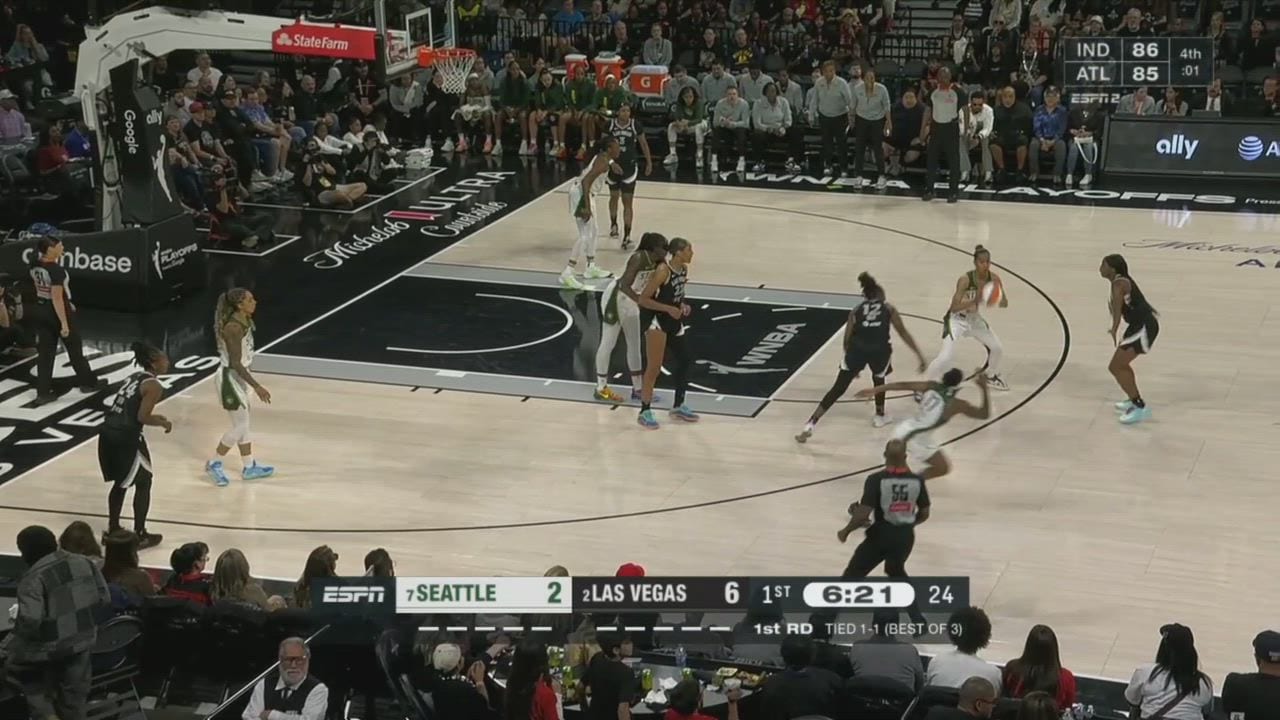 Erica Wheeler with 16 Points vs. Las Vegas Aces