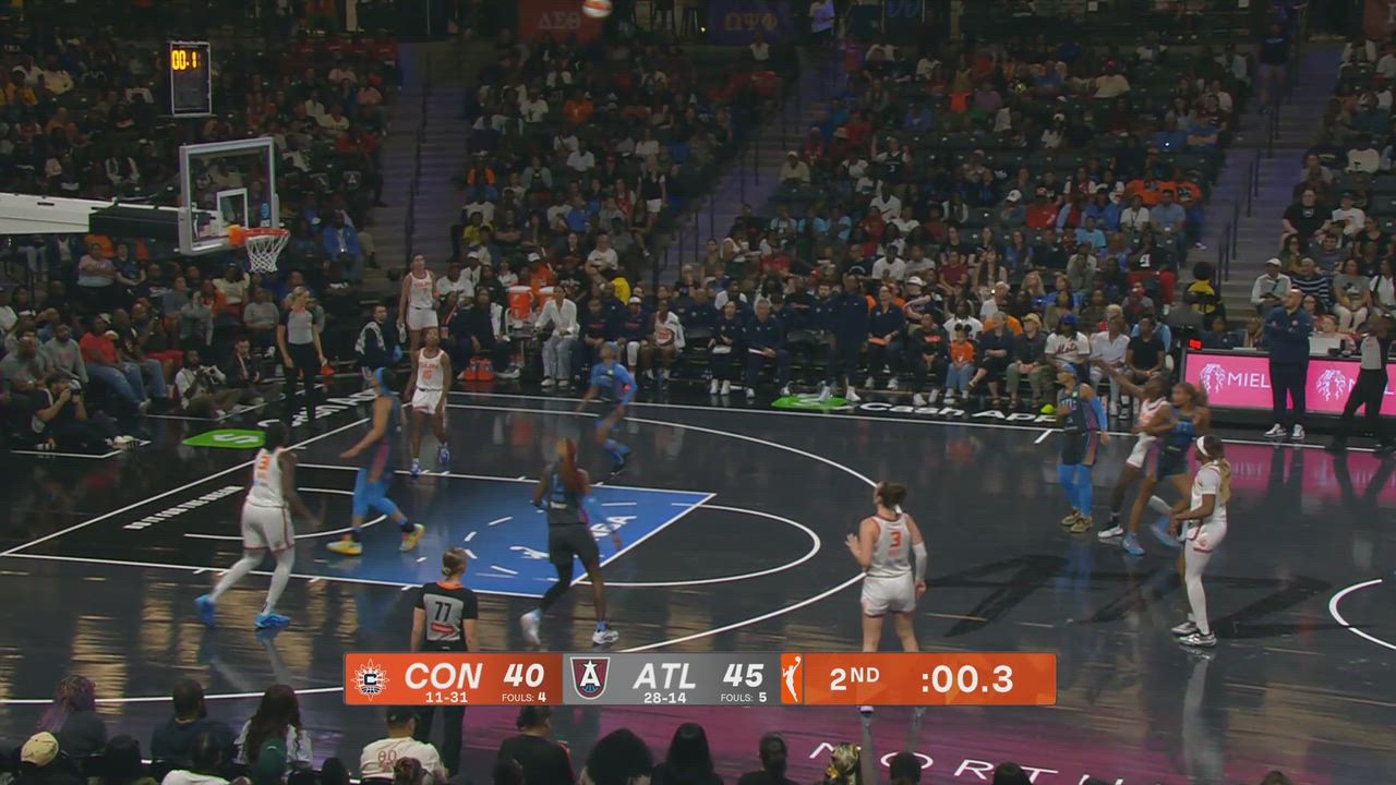 What a shot by Saniya Rivers