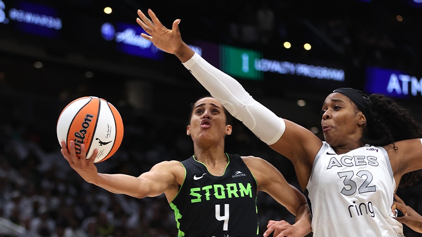 Game Recap: Las Vegas Aces vs. Seattle Storm (First Round, Game 2)