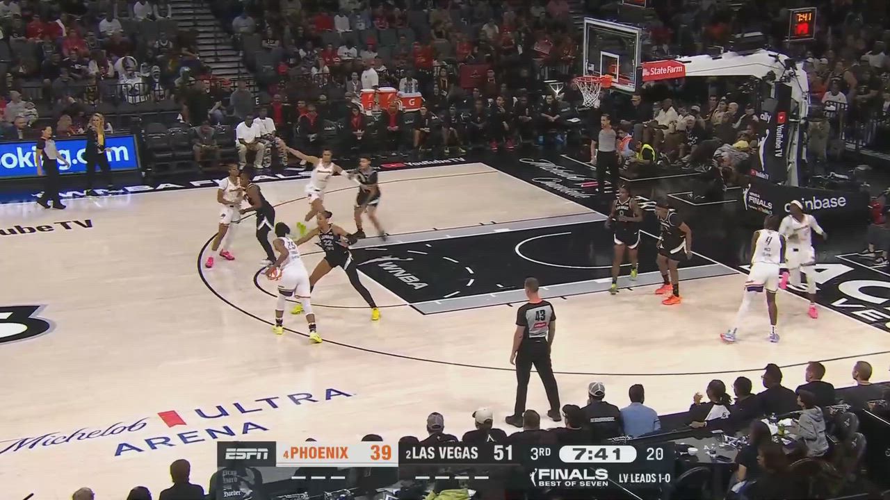Satou Sabally with 22 Points vs. Las Vegas Aces