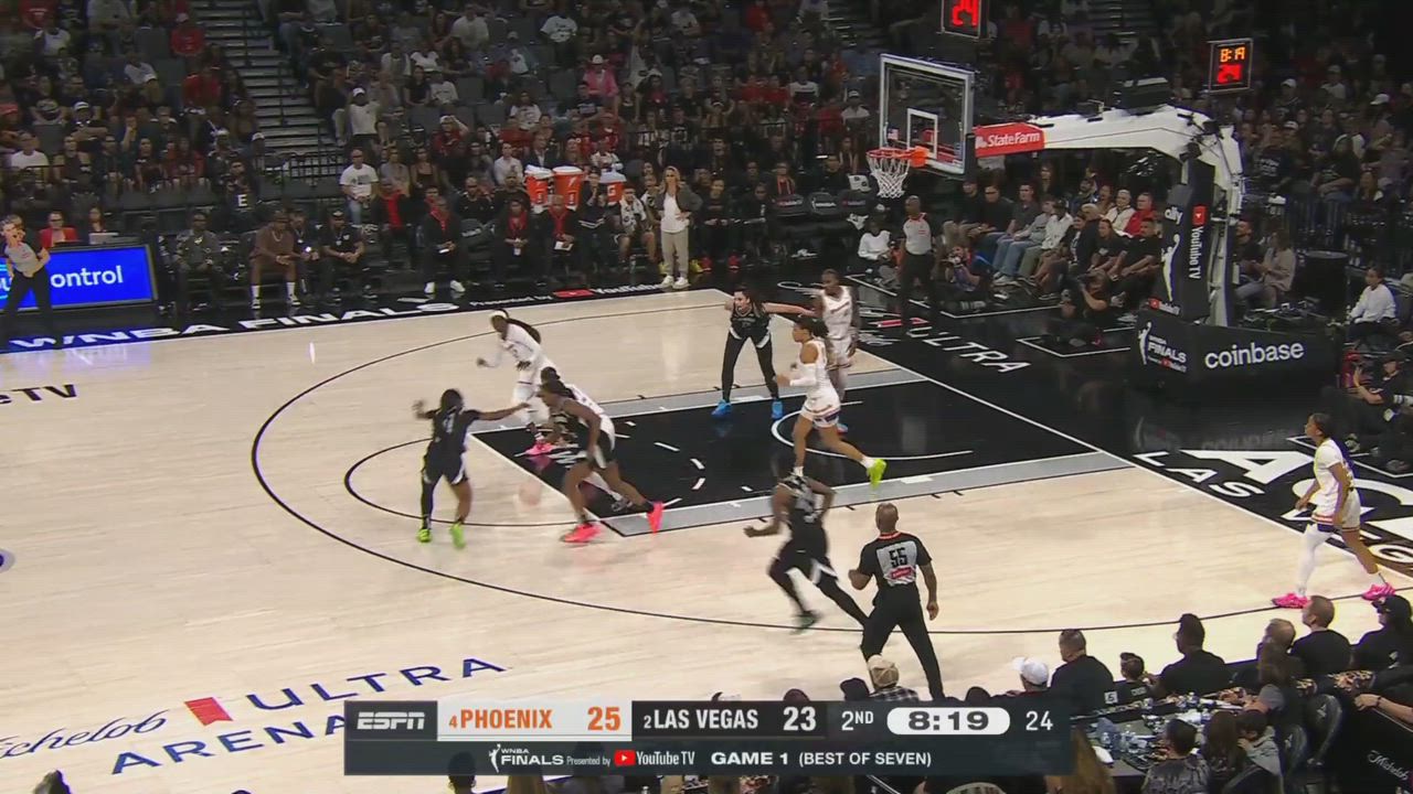 Dana Evans with 21 Points vs. Phoenix Mercury