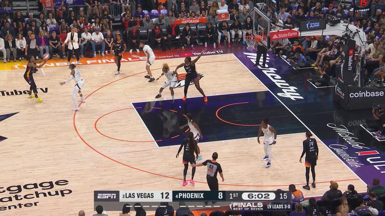 Alyssa Thomas Posts 17 points & 12 rebounds vs. Las Vegas Aces