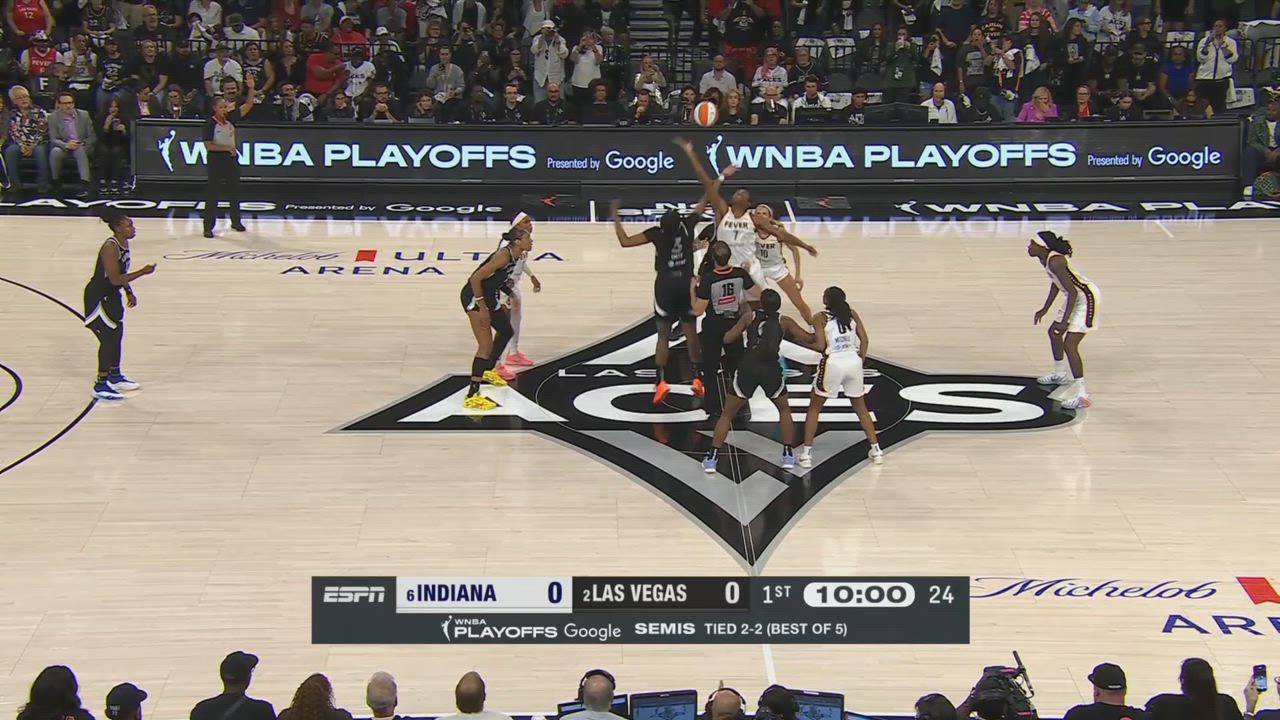 Las Vegas Aces vs. Indiana Fever - Game Highlights