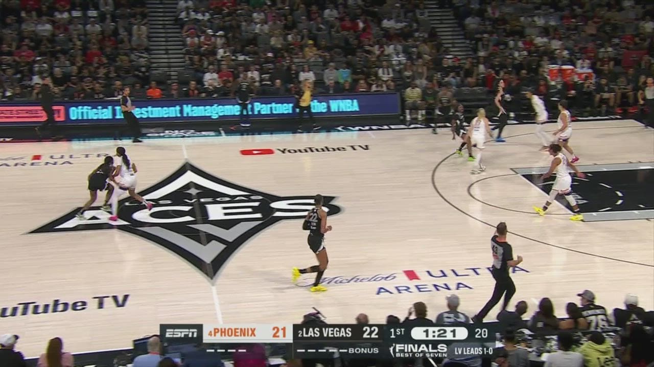 Las Vegas Aces vs. Phoenix Mercury - Game Highlights