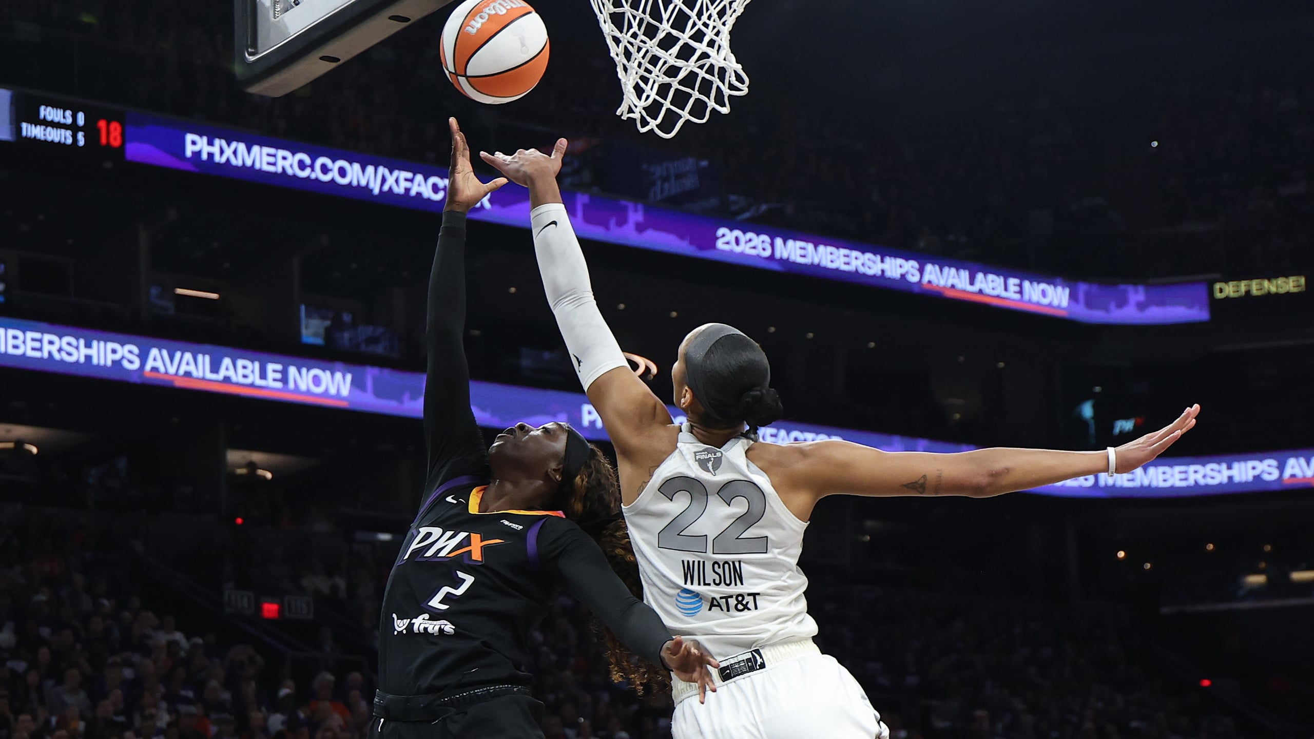 Game Recap: Aces vs. Mercury (10/10/25)