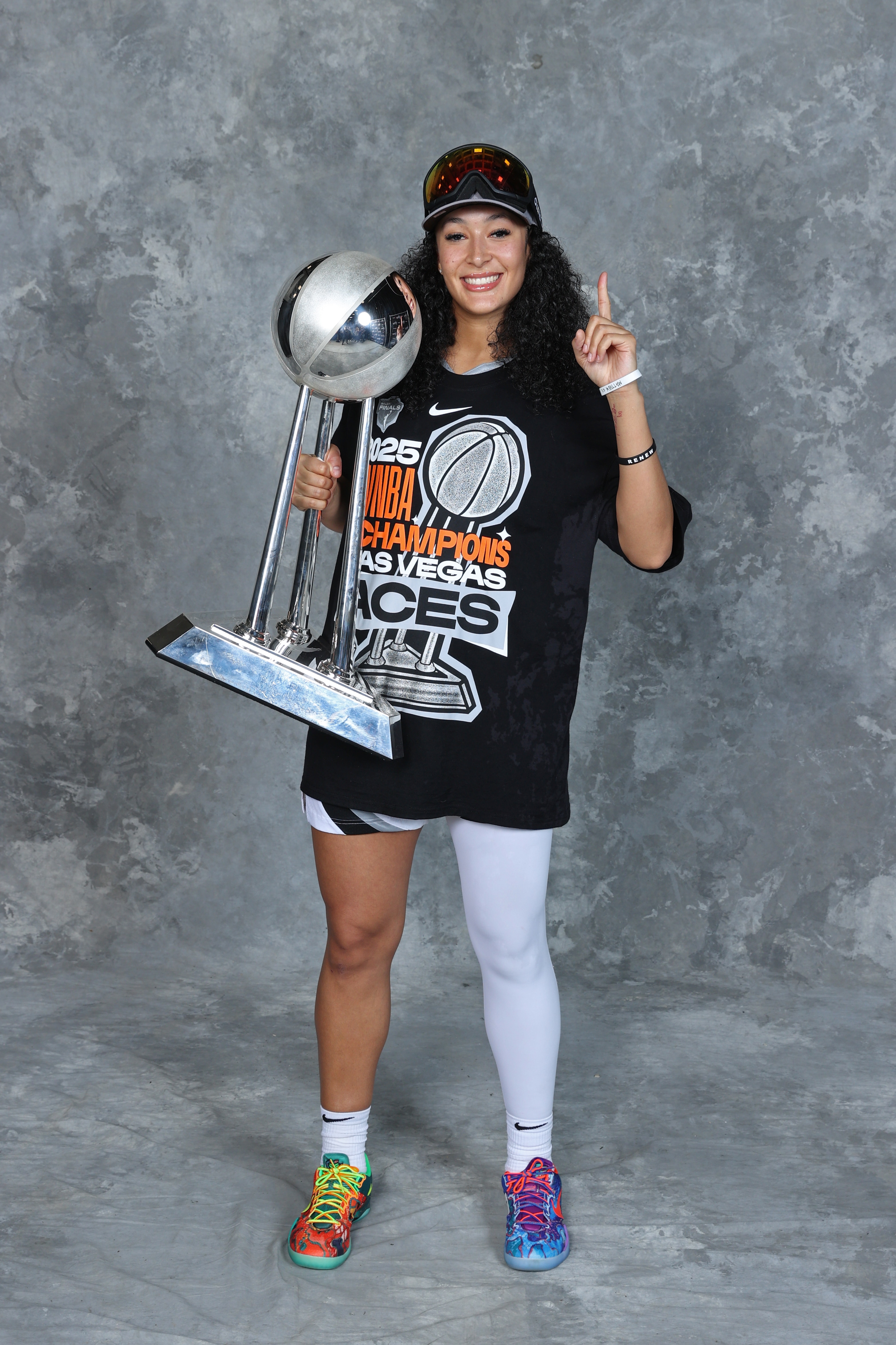 Aaliyah Nye #13 during Game Four of the WNBA Finals