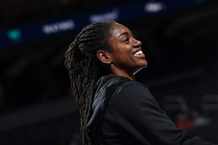 Golden State Valkyries’ Tiffany Hayes Receives Seasonlong WNBA Cares Community Assist Award