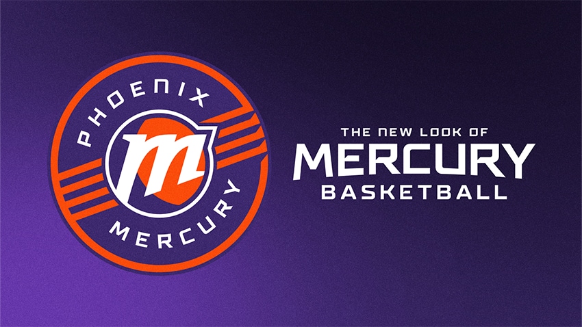 Phoenix Mercury Unveil New Bold and Modernized Brand