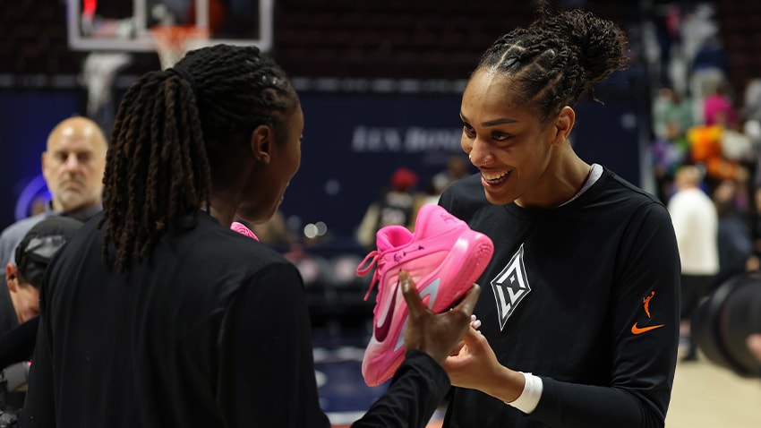 WNBA Kicks: A'ja Wilson Edition