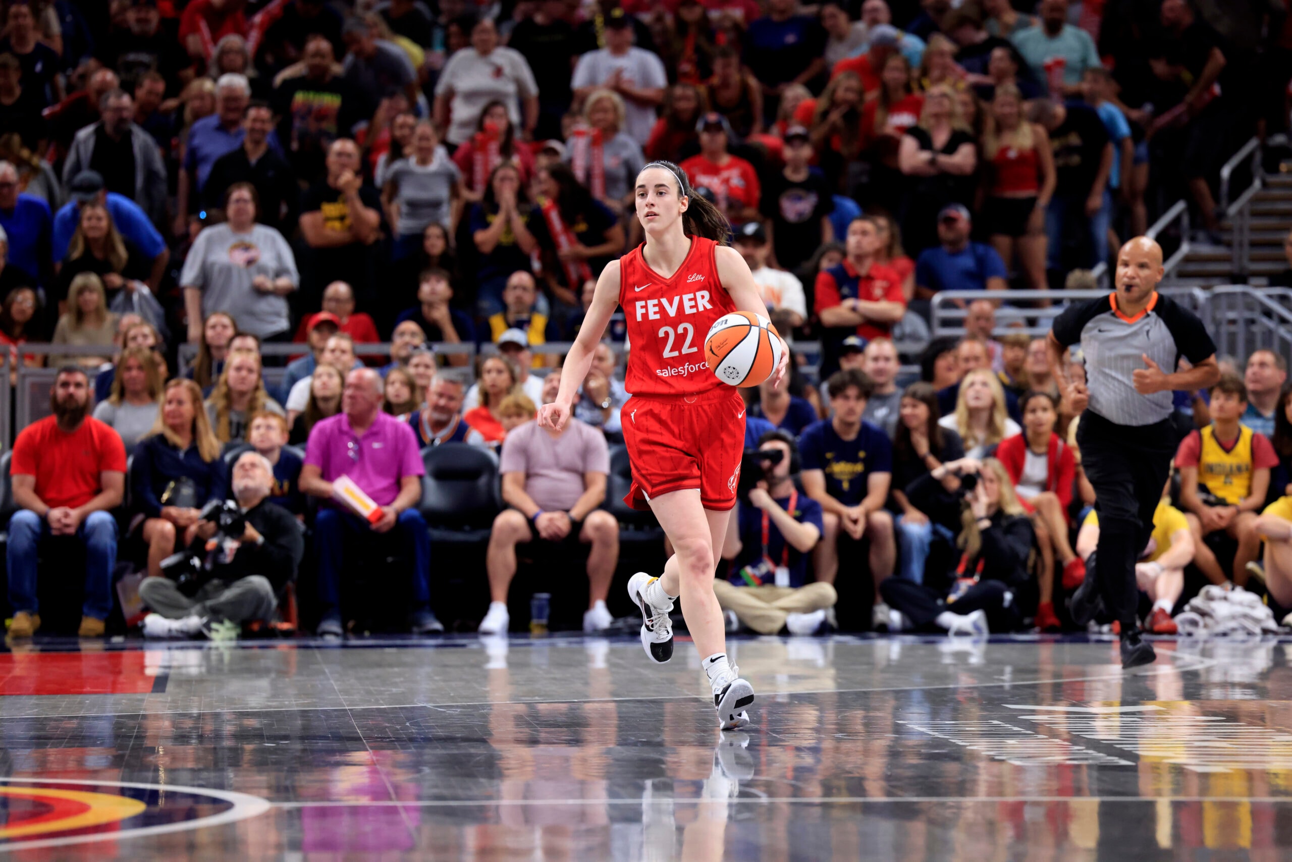 First Rookie to Record a Triple-Double: Caitlin Clark