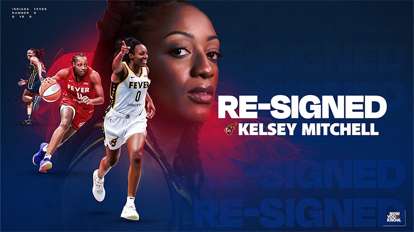 Indiana Fever Re-Sign Three-Time All-Star Mitchell