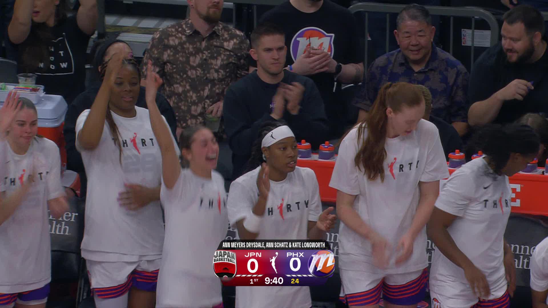 Phoenix Mercury Top Plays vs. JP Japan National Team