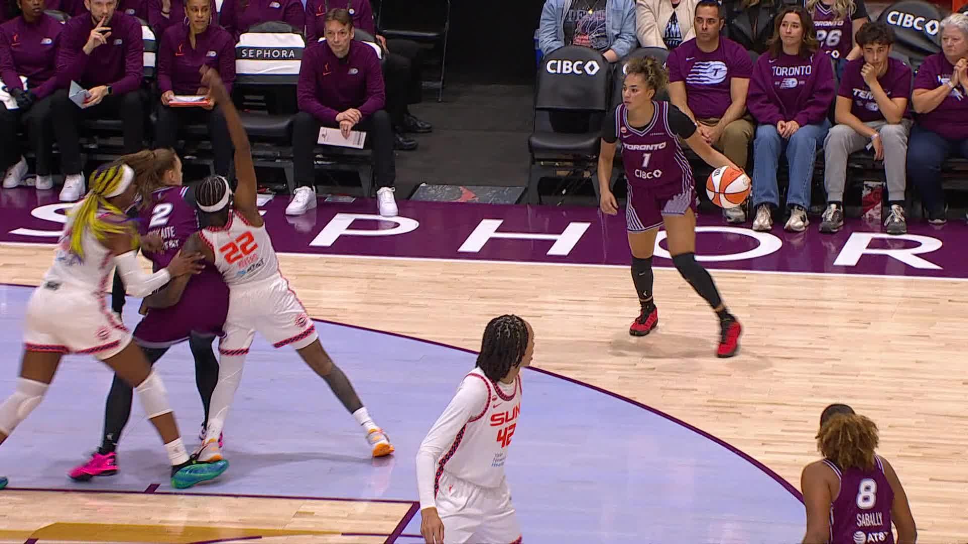 Toronto Tempo Top Plays vs. Connecticut Sun