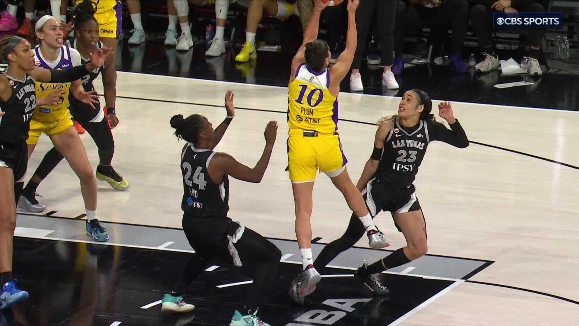 Final 03:30 WILD ENDING Las Vegas Aces vs. Los Angeles Sparks 05/23/2026