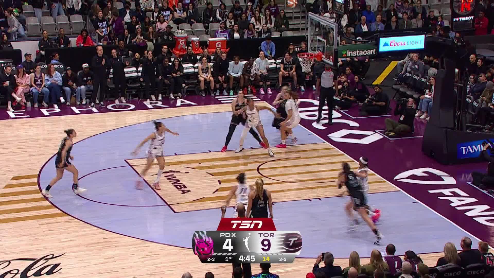 Portland Fire Top Plays vs. Toronto Tempo