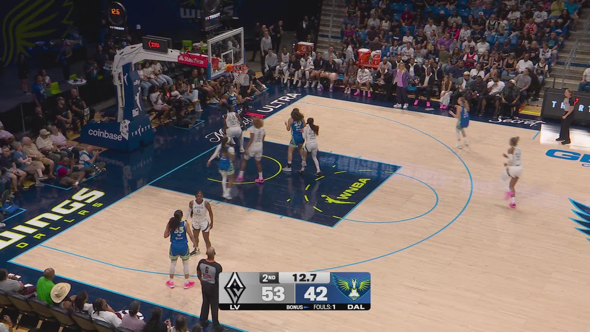 Dallas Wings Top Plays vs. Las Vegas Aces