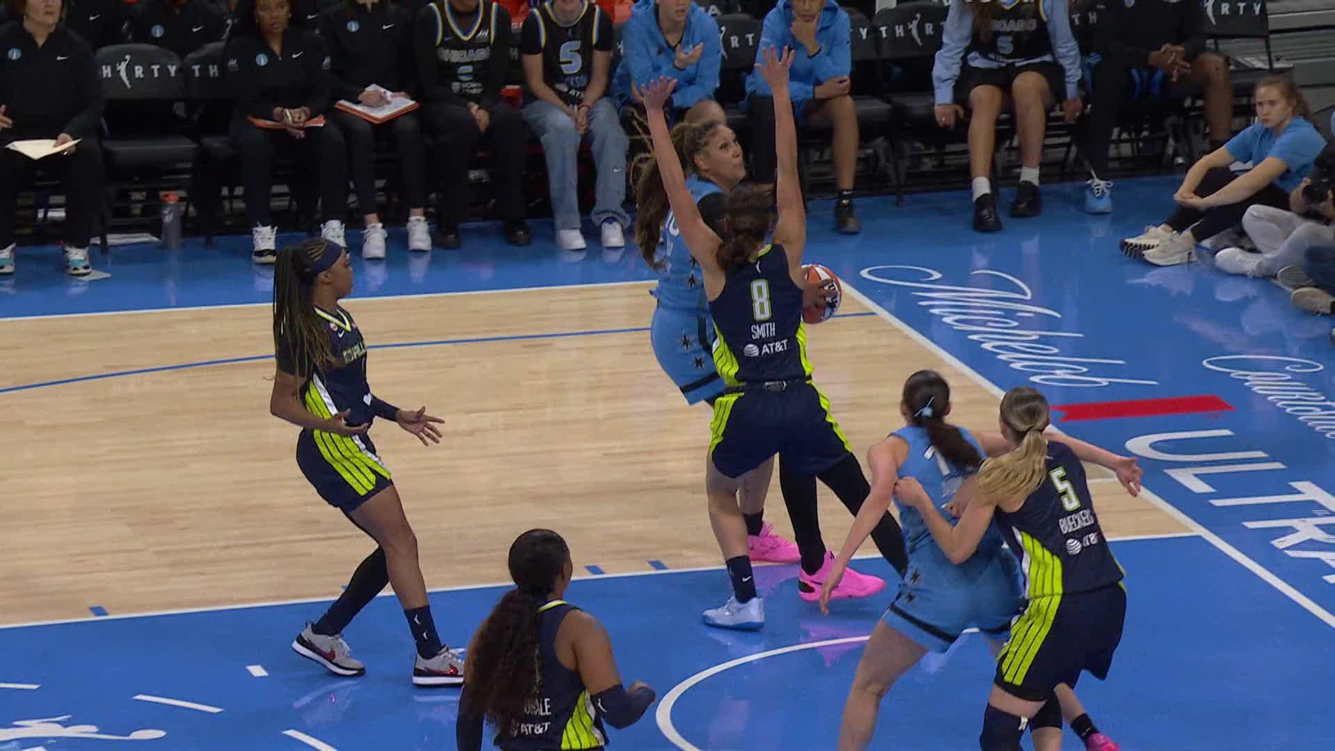 Kamilla Cardoso Points Leader in Chicago Sky vs. Dallas Wings - Top Points