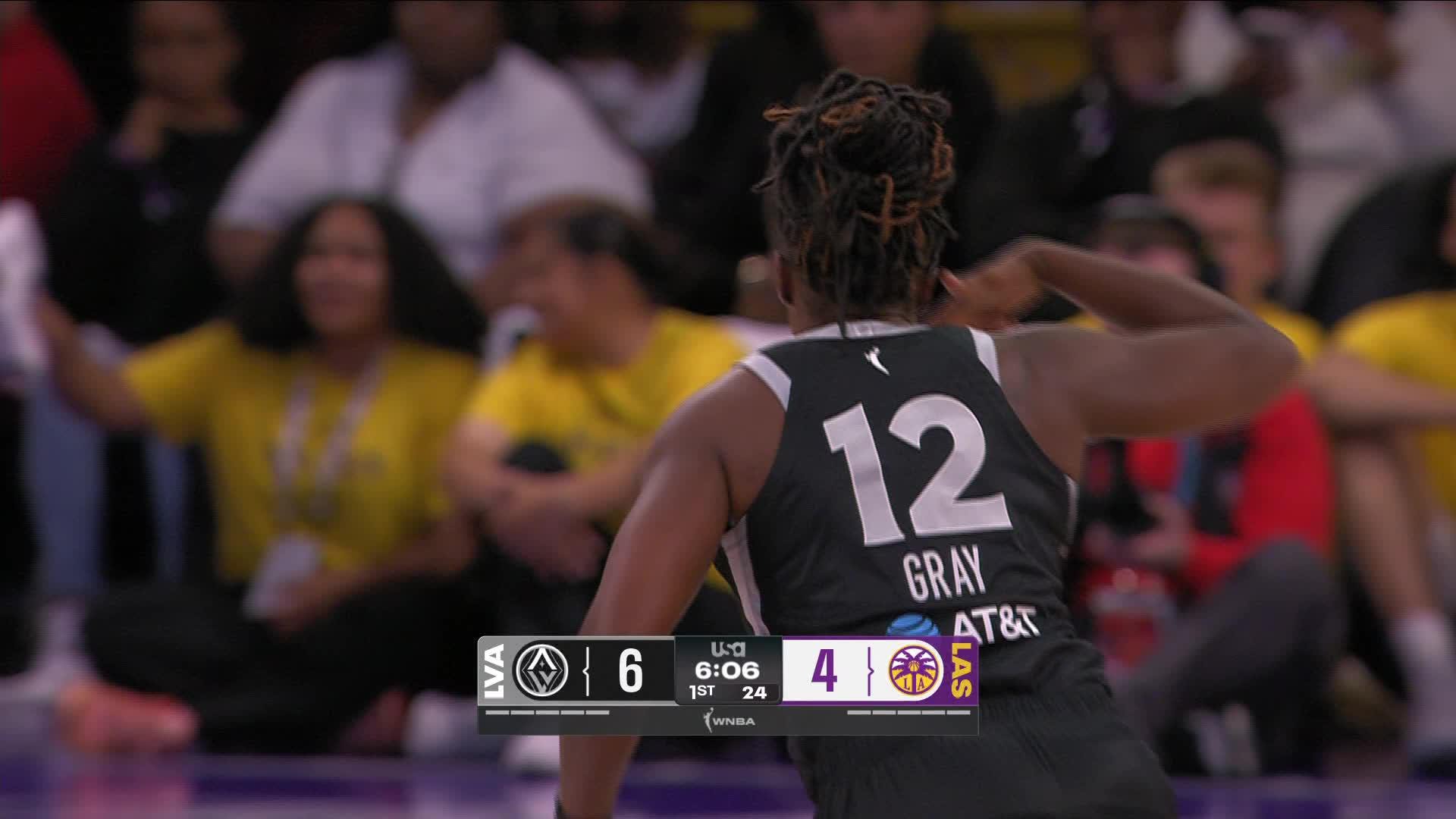 Las Vegas Aces Top Plays vs. Los Angeles Sparks