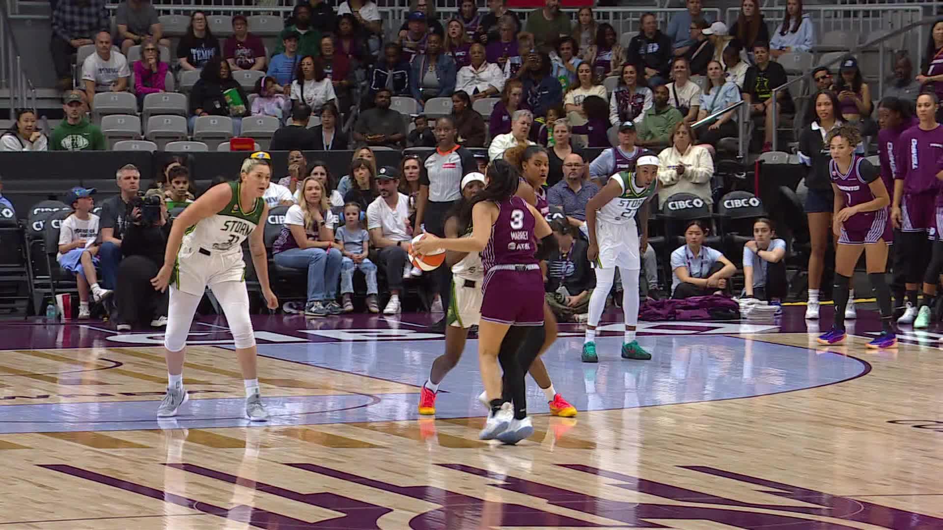 Toronto Tempo Top Plays vs. Seattle Storm