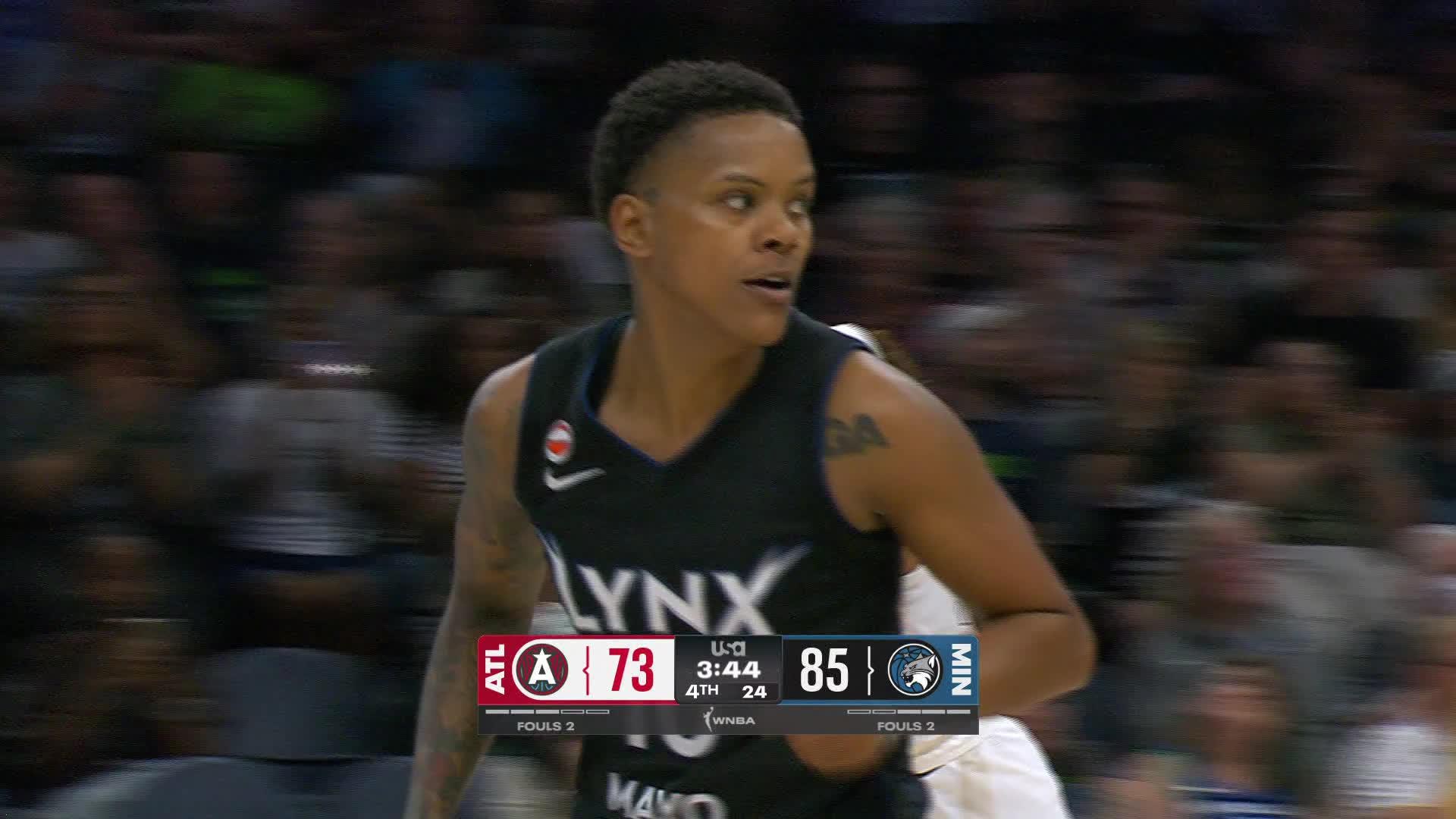 Courtney Williams Points Leader in Minnesota Lynx vs. Atlanta Dream - Top Points