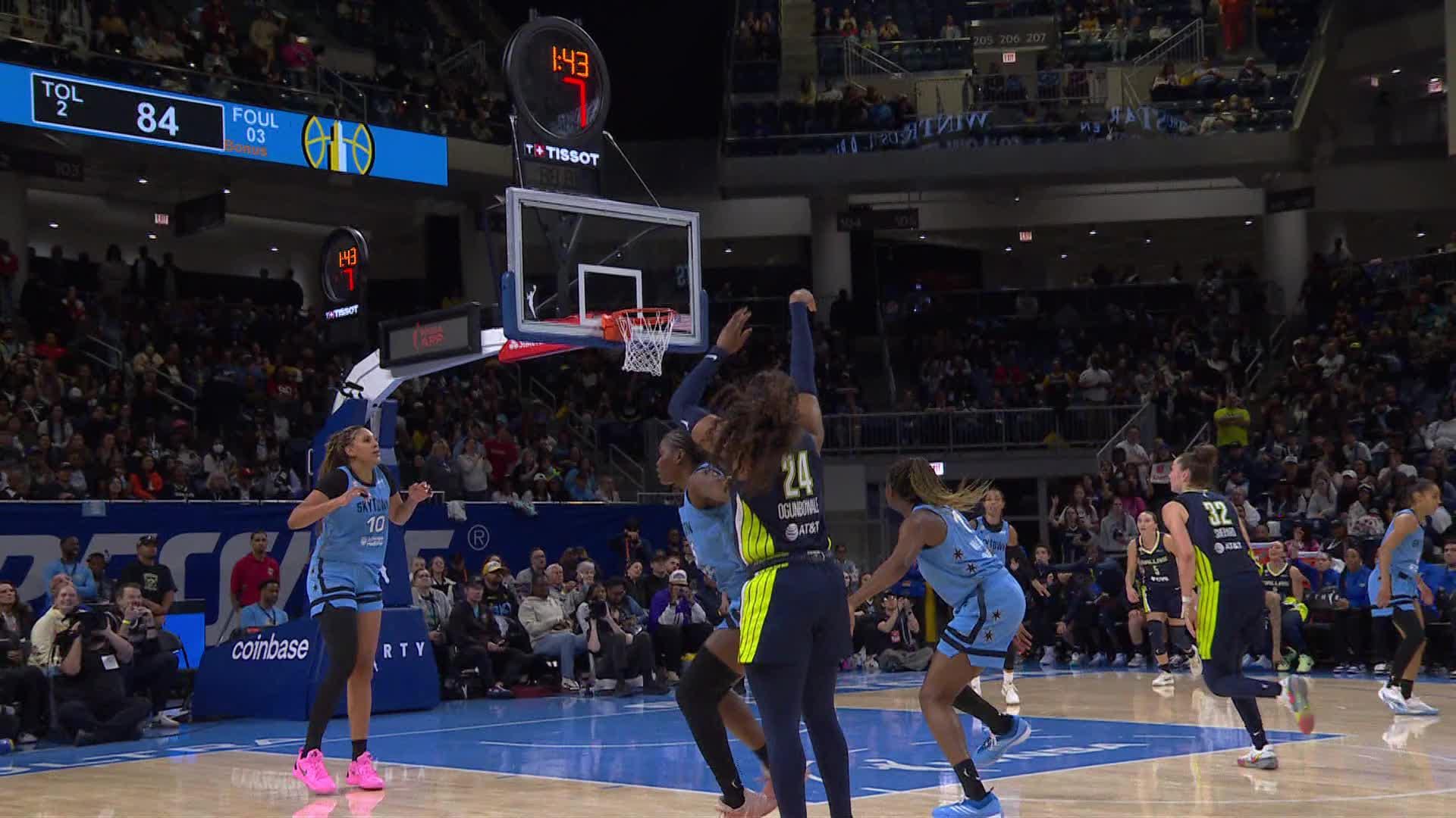 Final 03:30 WILD ENDING Chicago Sky vs. Dallas Wings 05/20/2026